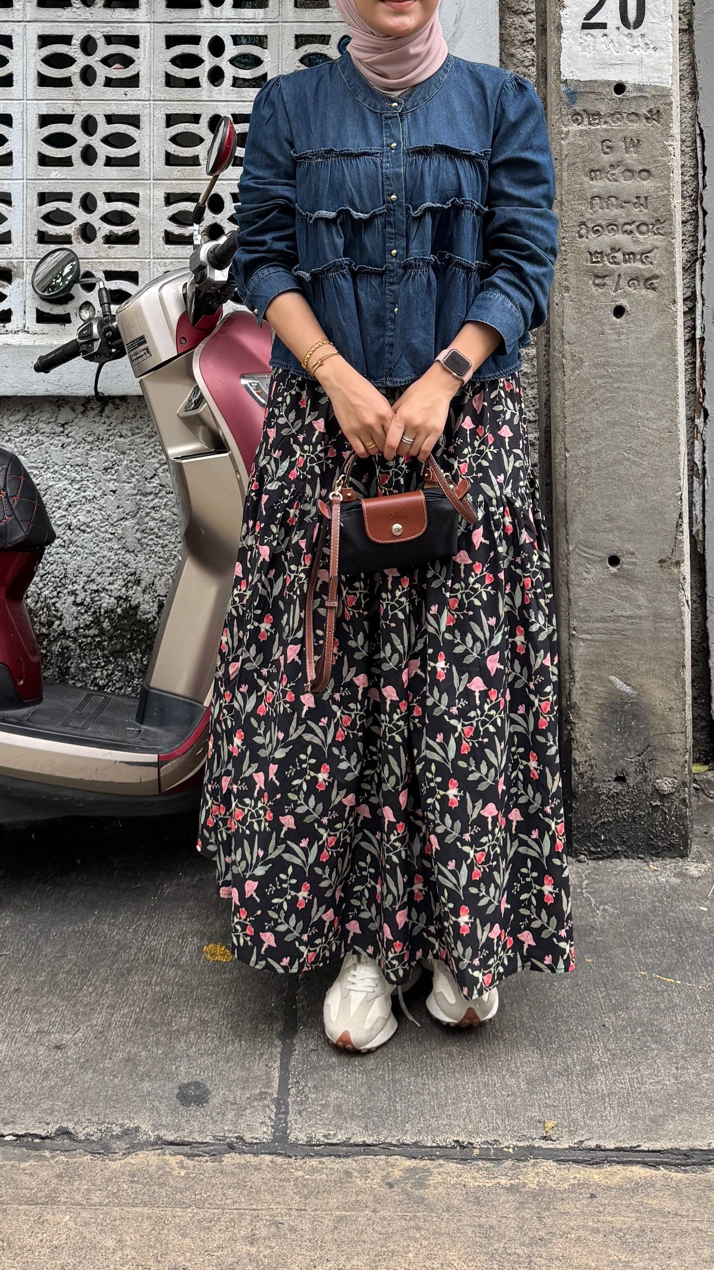 [PO] Floral Skirt