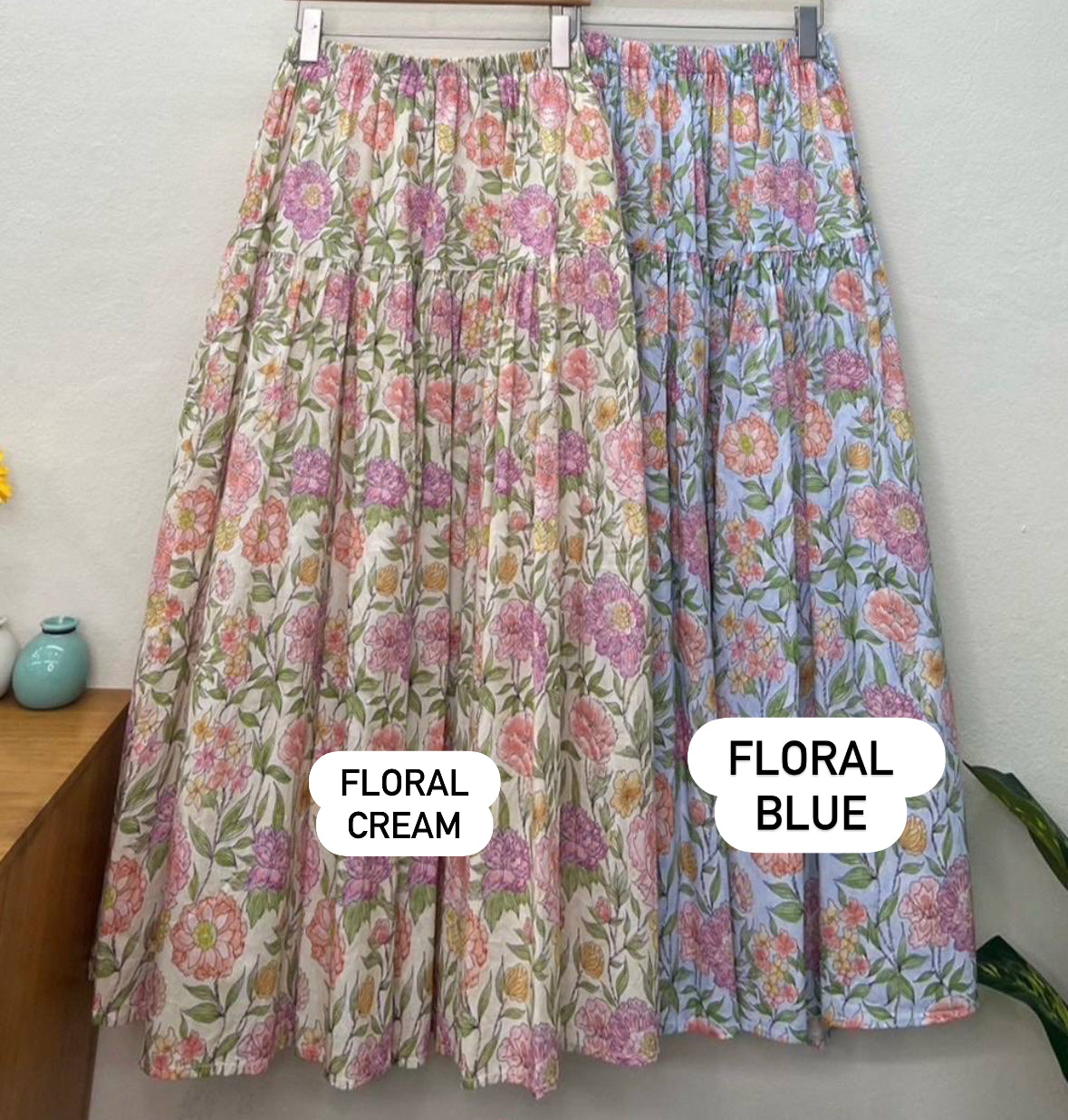 [PO] Floral Skirt