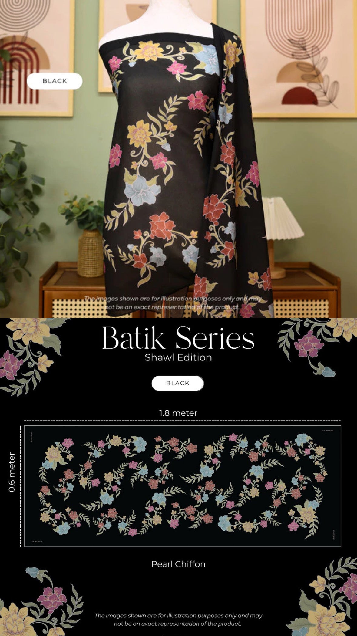 [PO] Leanne Batik Shawl