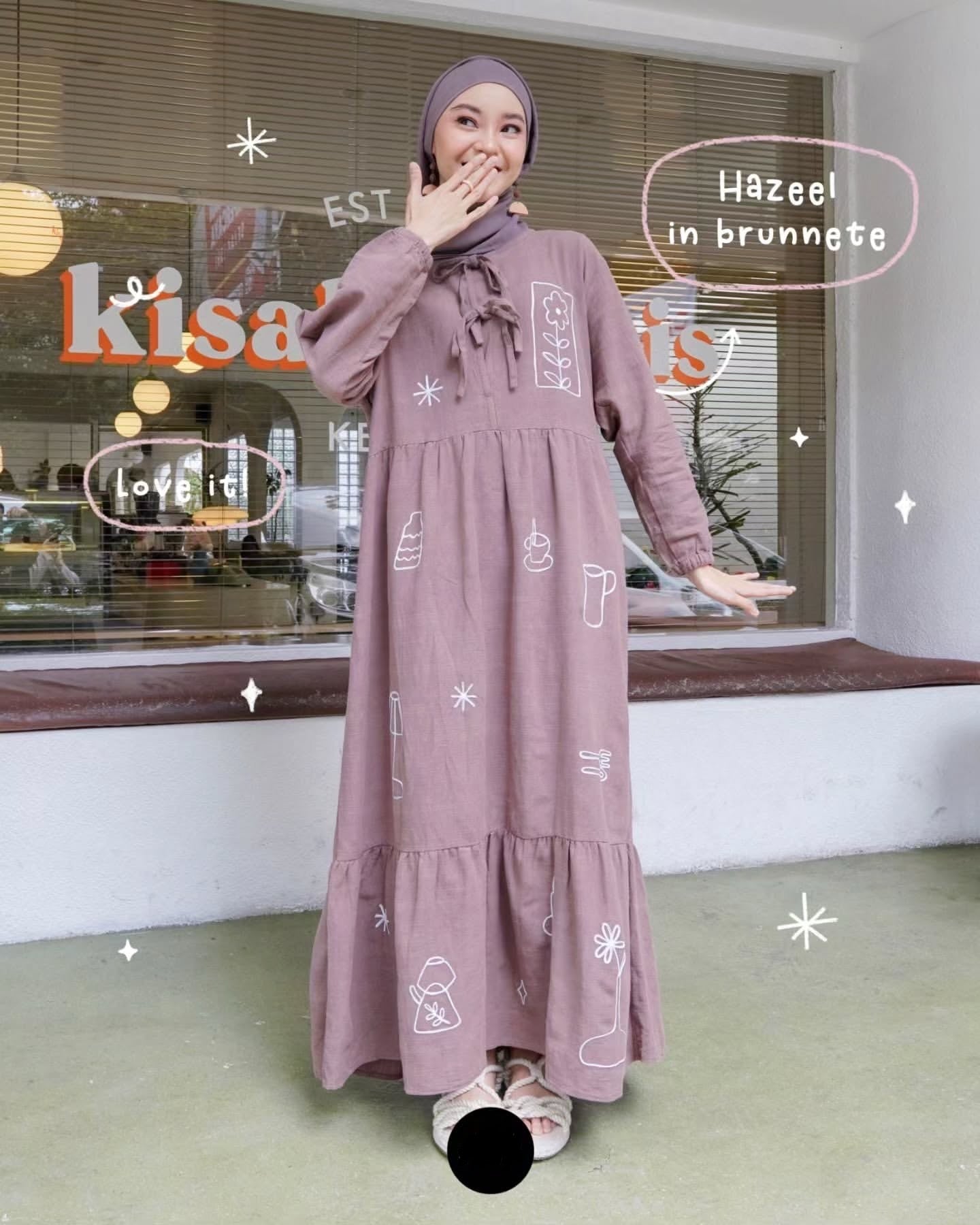 [PO] Korean Embroidered Dress