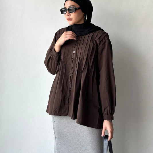 [PO] Ratna Pleated Blouse