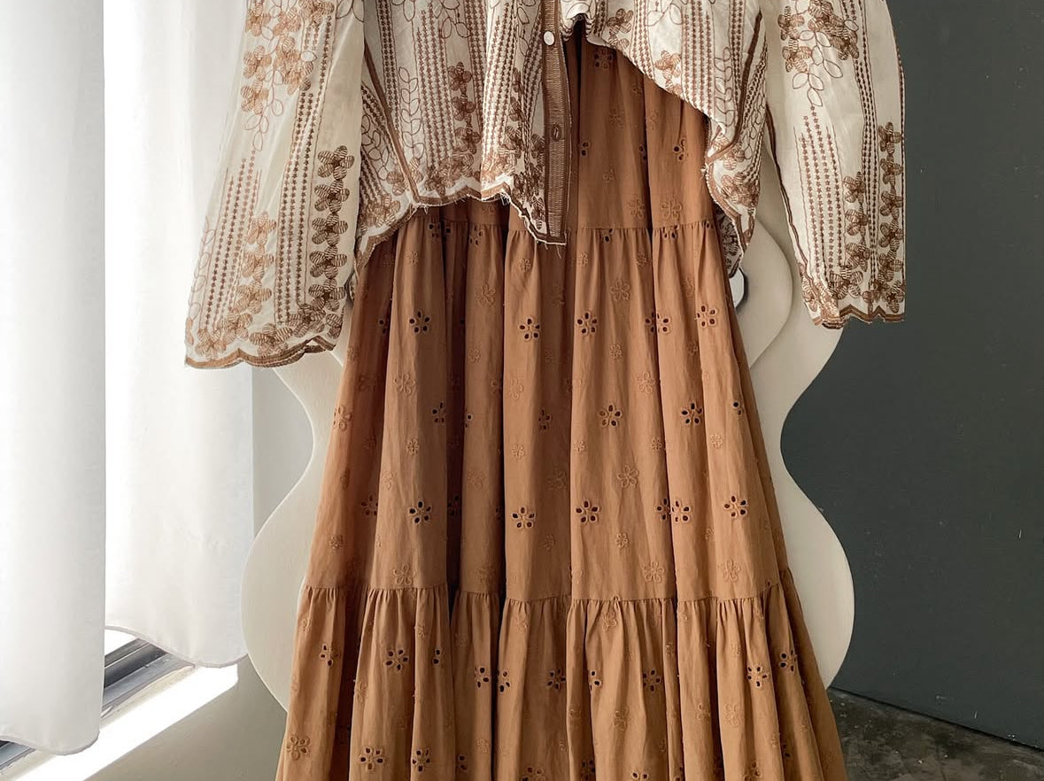 [PO] Namira Eyelet Skirt