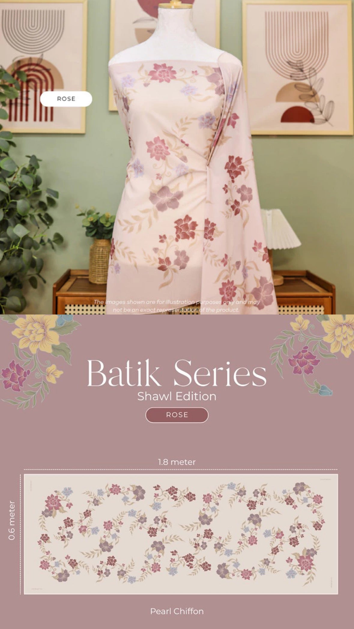 [PO] Leanne Batik Shawl
