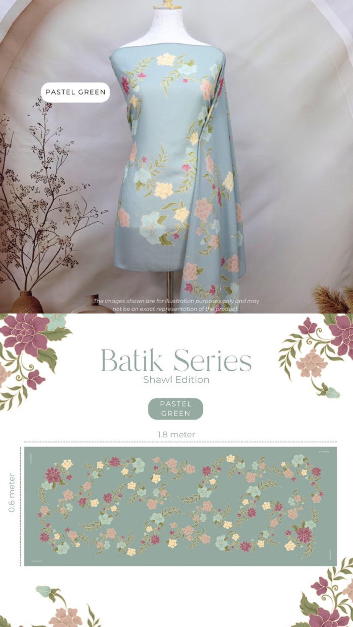 [PO] Leanne Batik Shawl