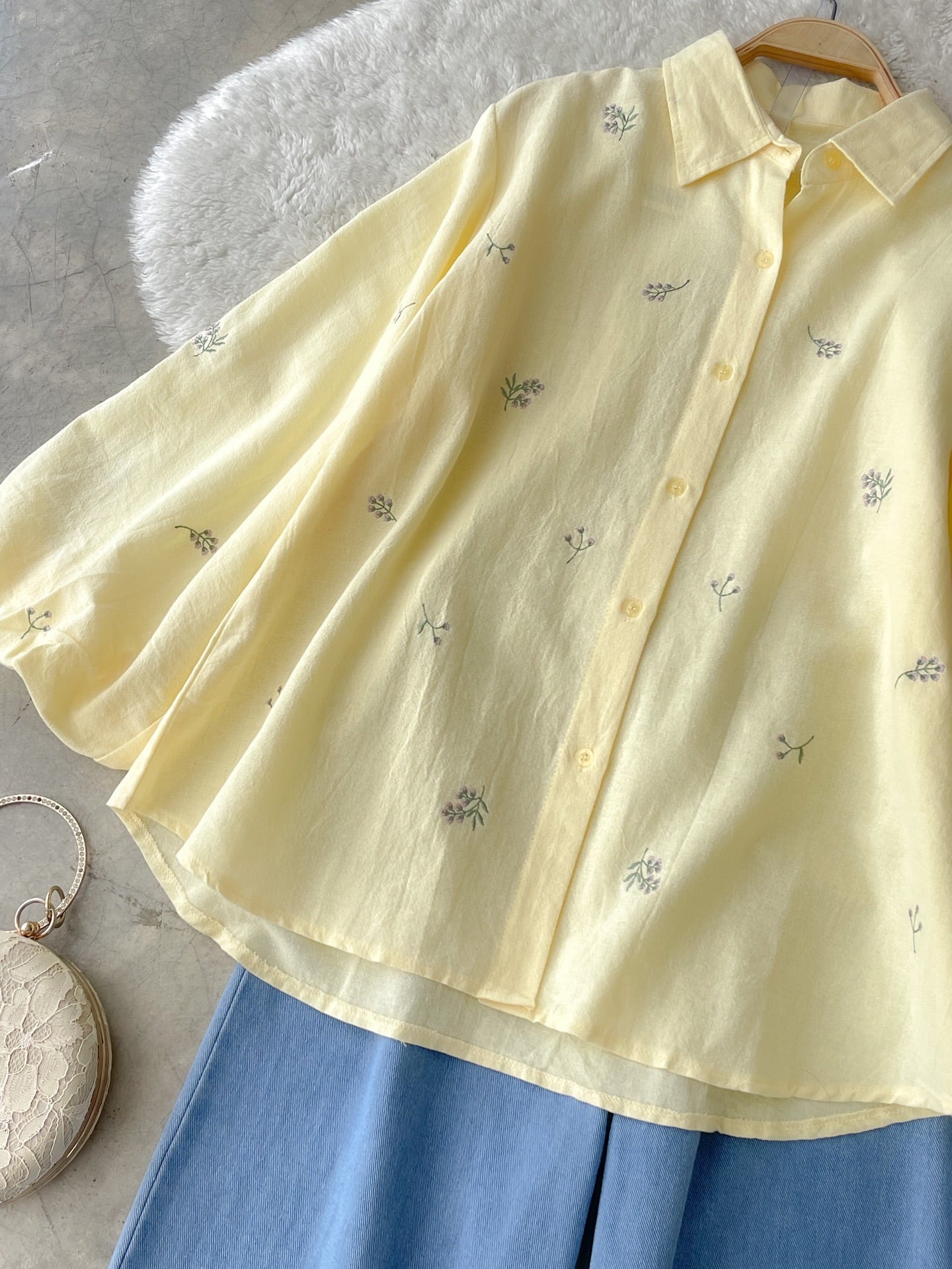 [PO] Noor Embroidery Shirt