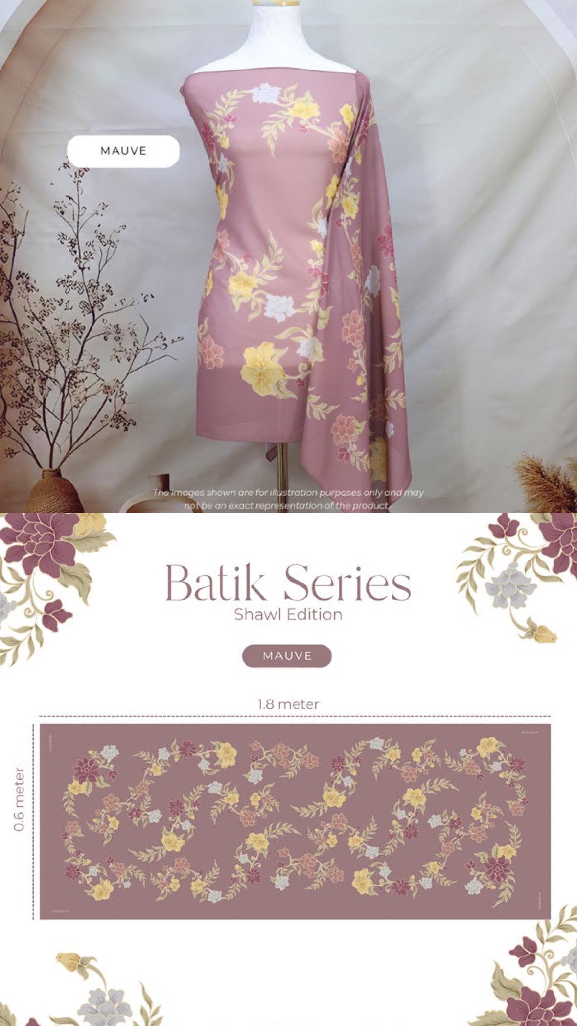 [PO] Leanne Batik Shawl