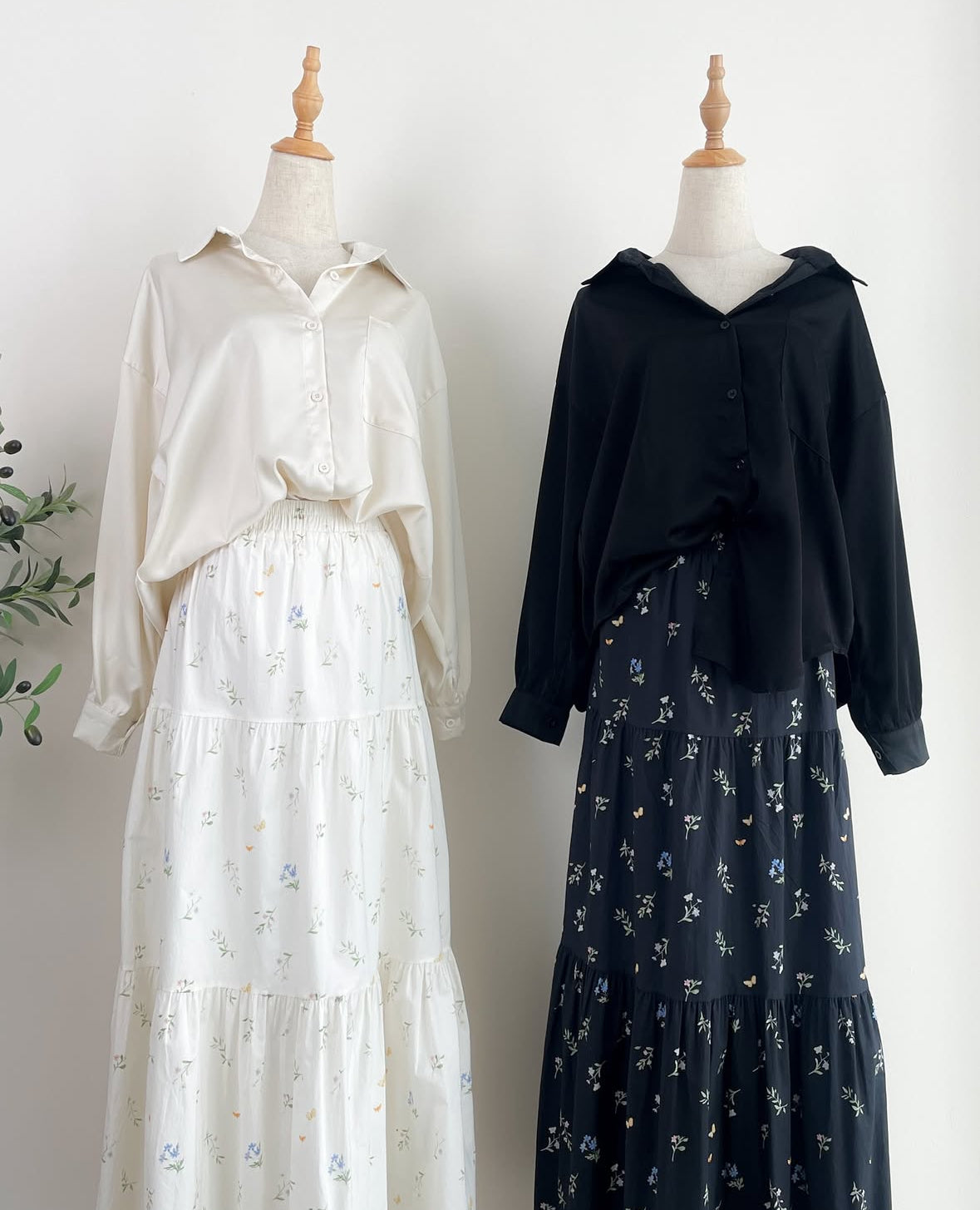 [PO] Tiffy Floral Skirt - 3 Colours