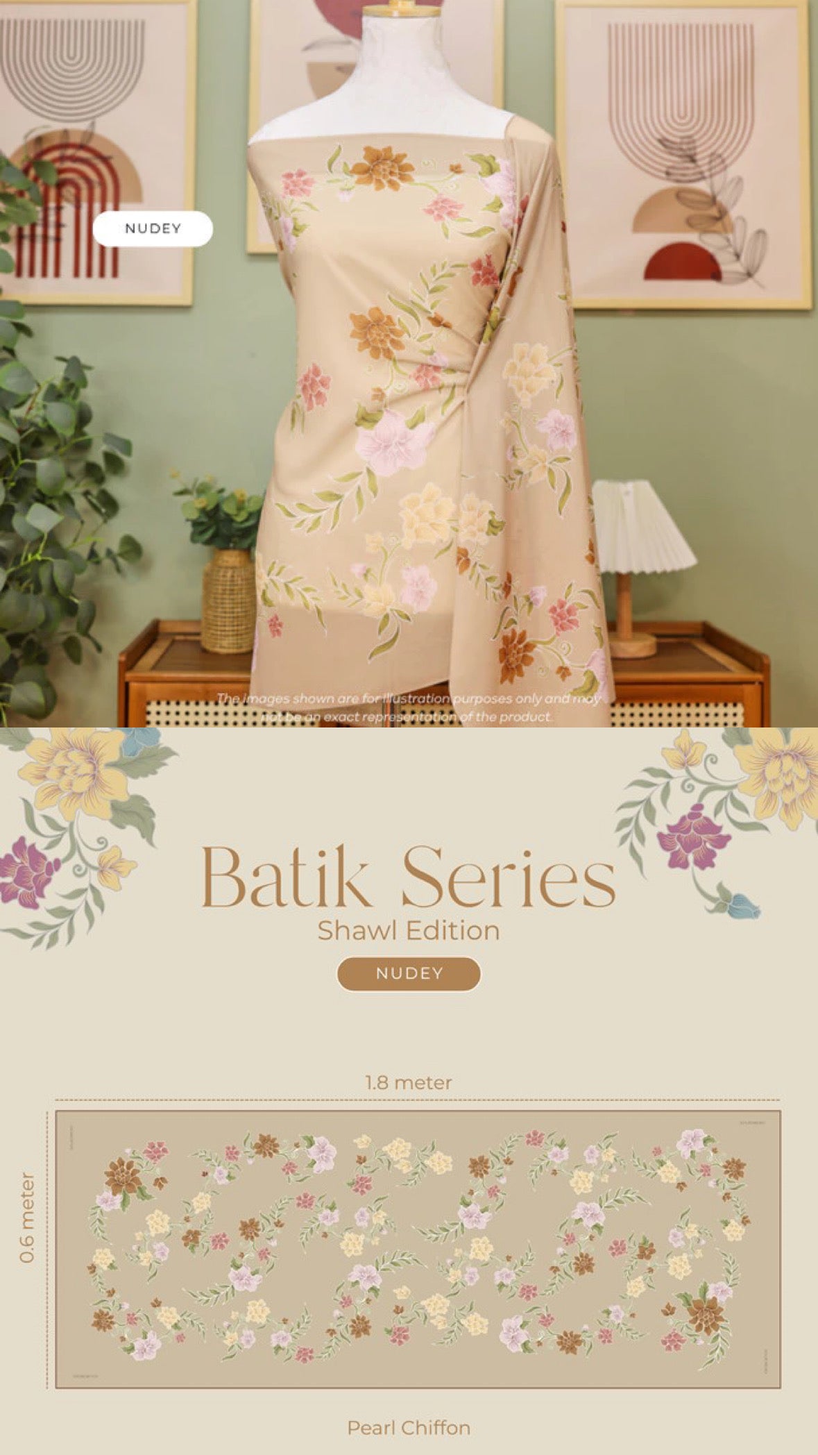 [PO] Leanne Batik Shawl