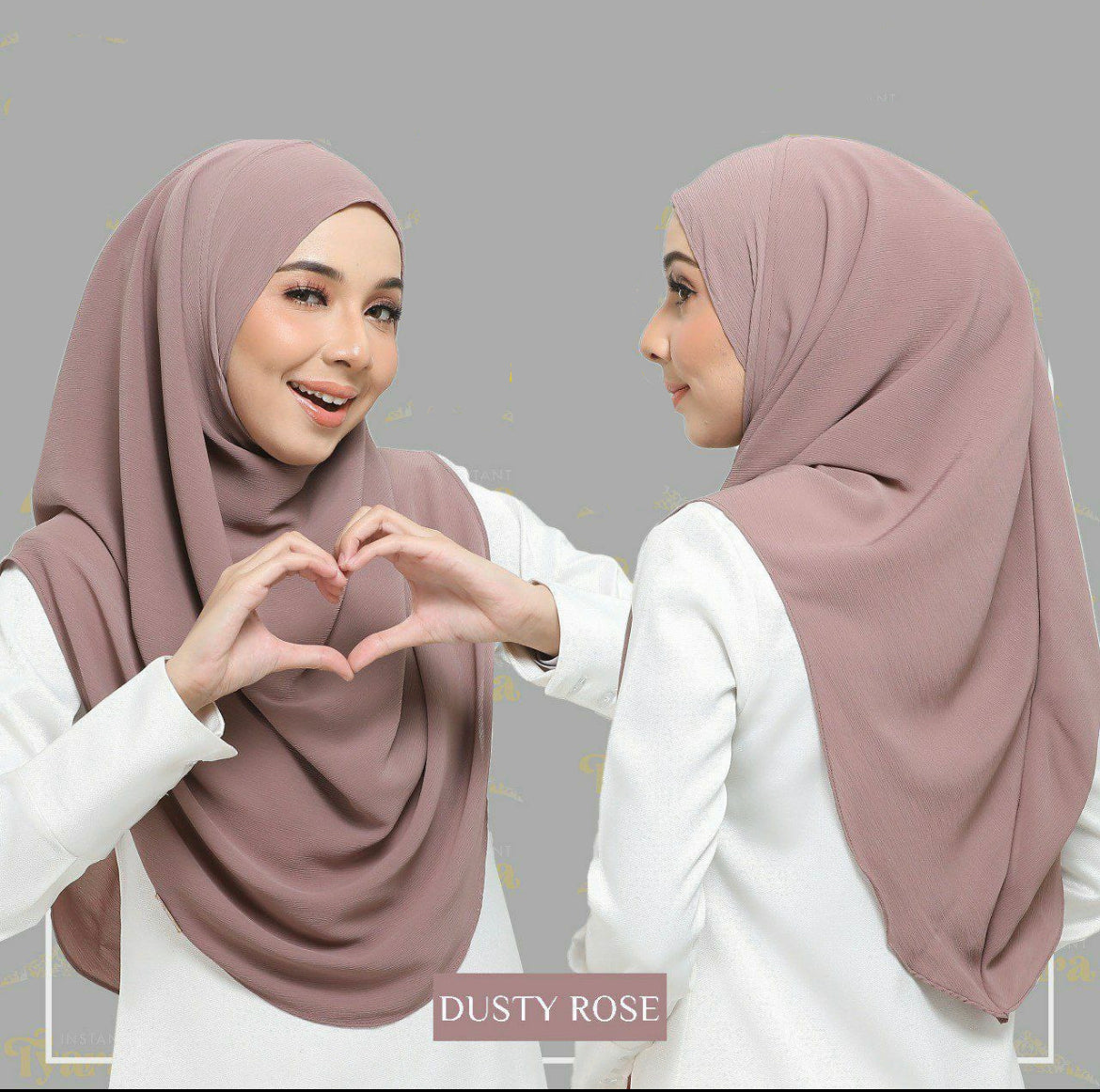 [PO] Aster Instant Hijab - 26 Colours