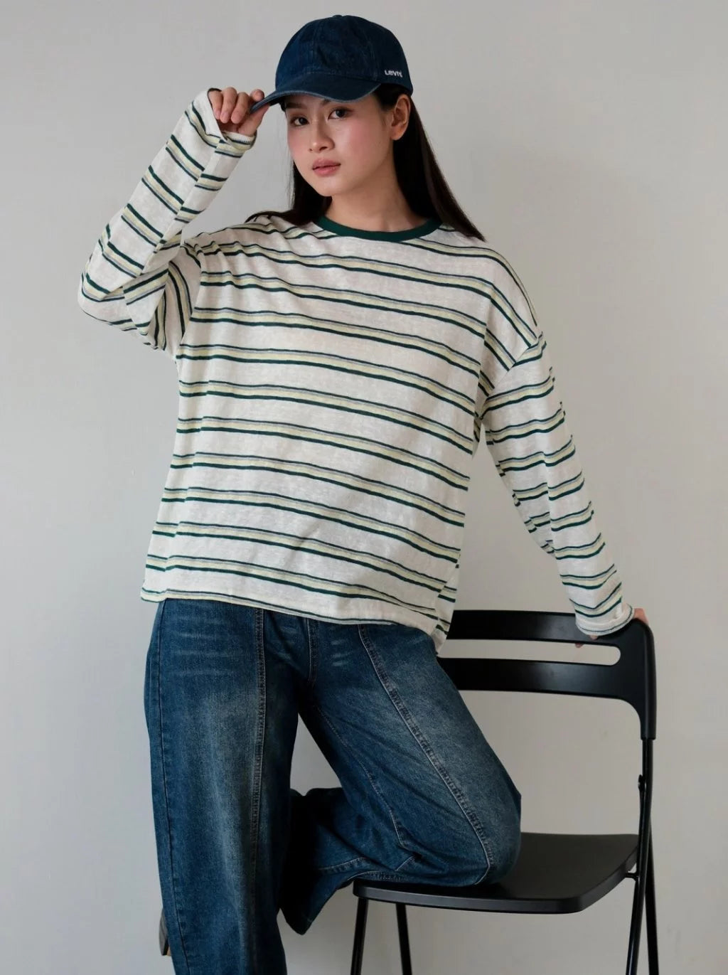 [PO] Enda Stripe Knit