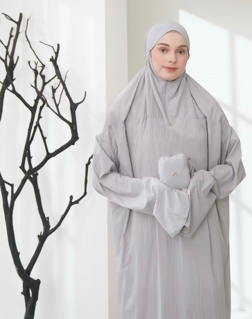 [PO] Anisa Telekung Travel Prayer Set - 10 Colours
