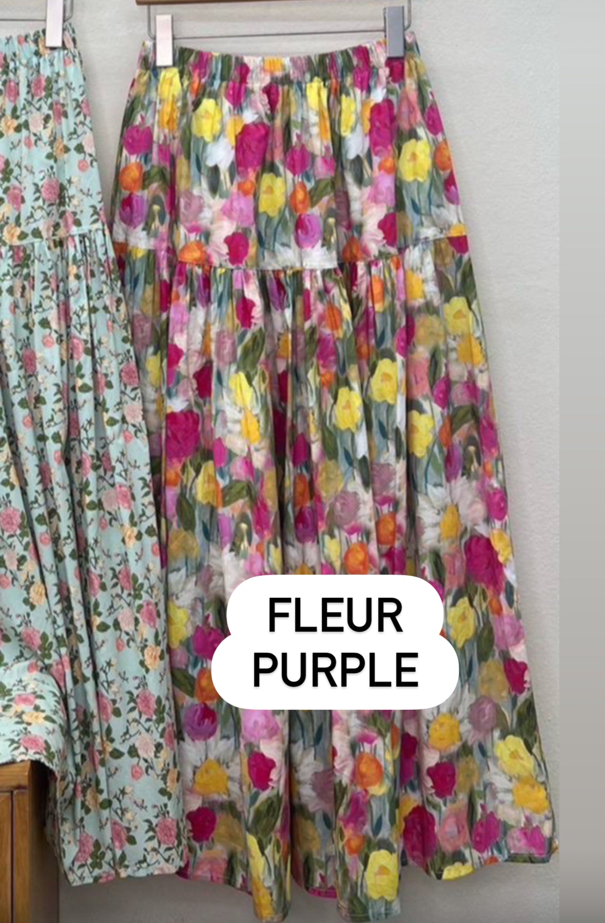 [PO] Floral Skirt