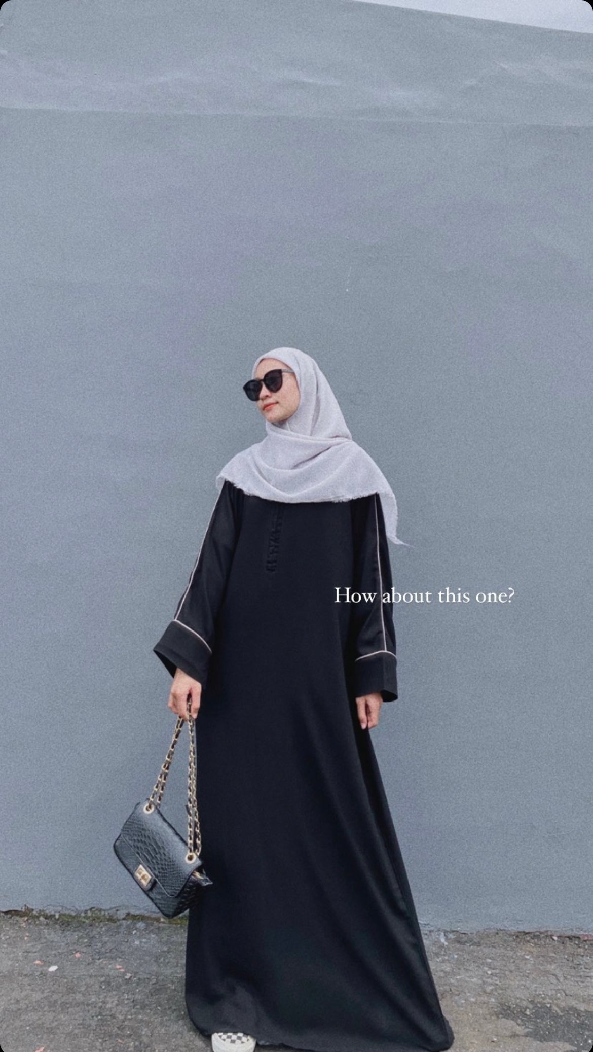 [PO] Zahra Abaya Black Series - 5 Designs