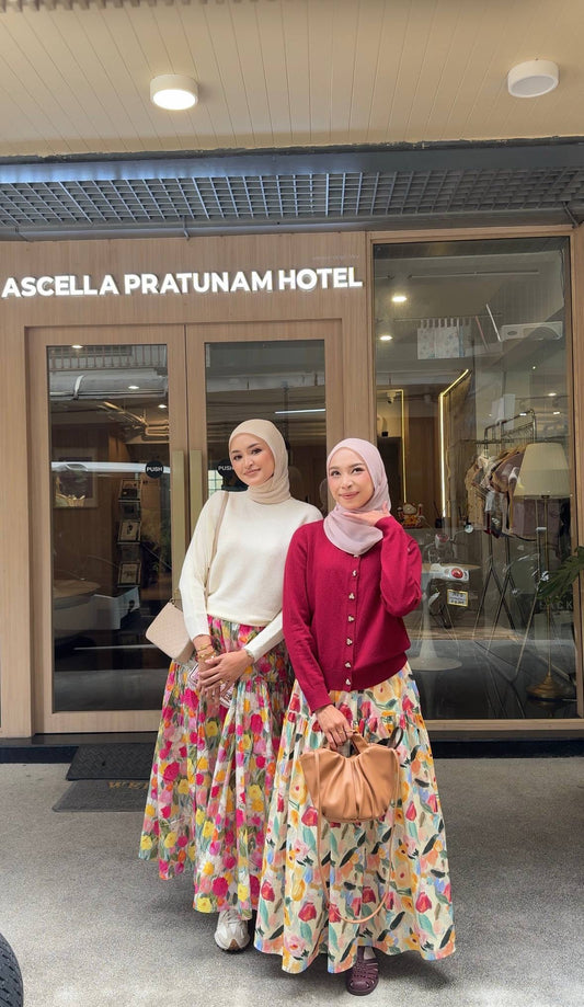 [PO] Floral Skirt