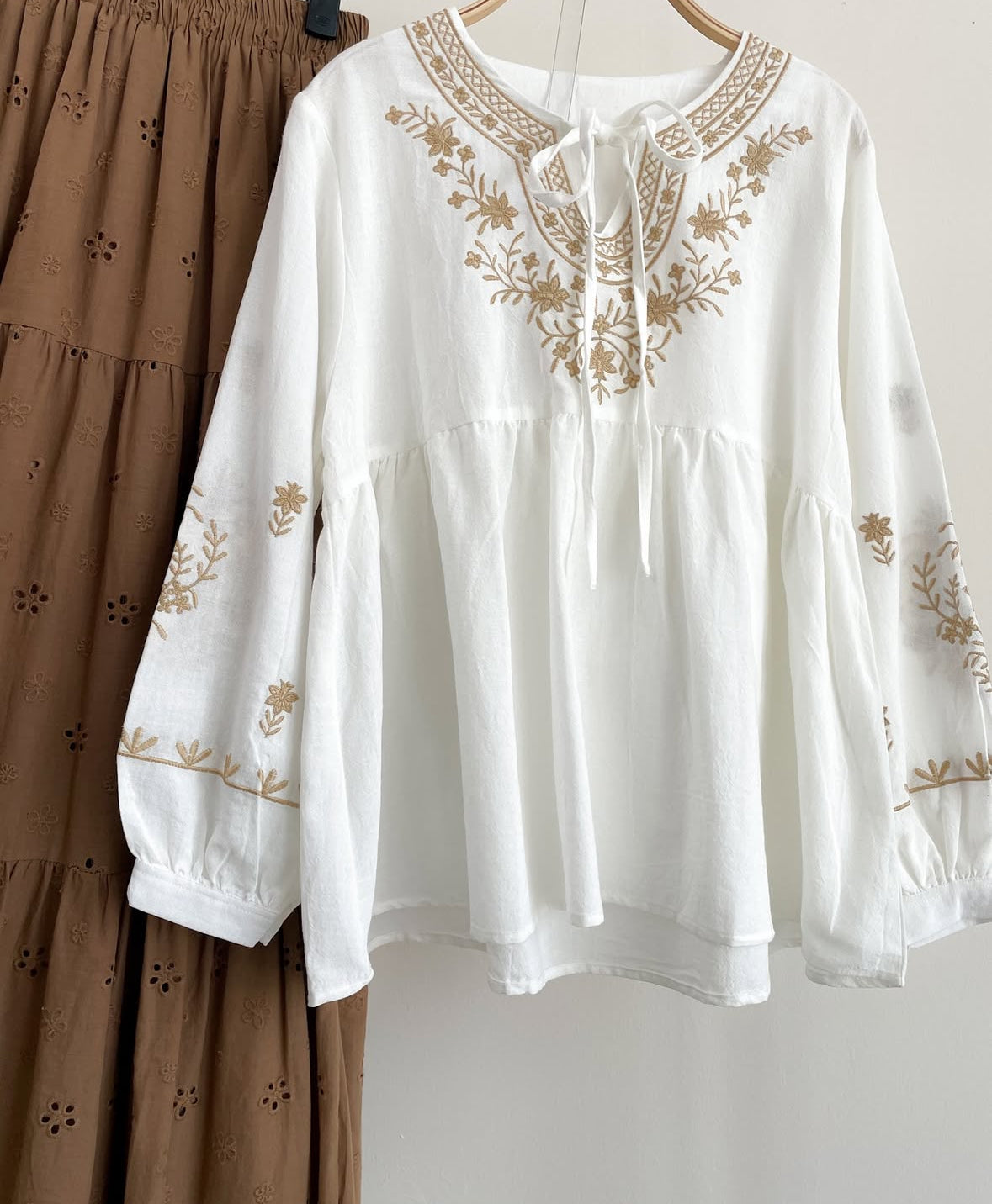 [PO] Namira Eyelet Skirt