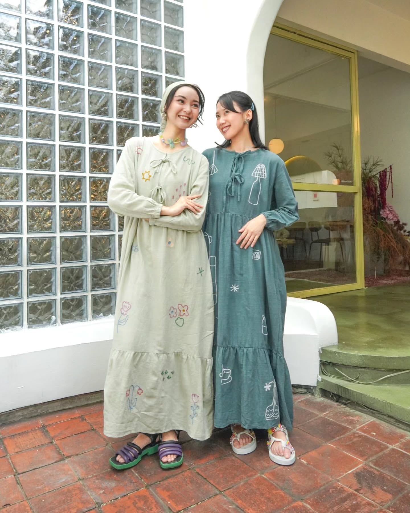 [PO] Korean Embroidered Dress