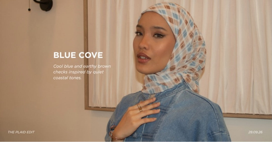 [PO] Leia Printed Hijab w/ Attached Inner