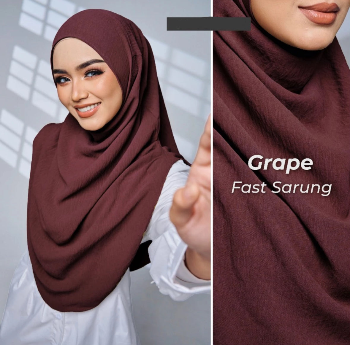 [PO] Instant Hijab Fast Sarung