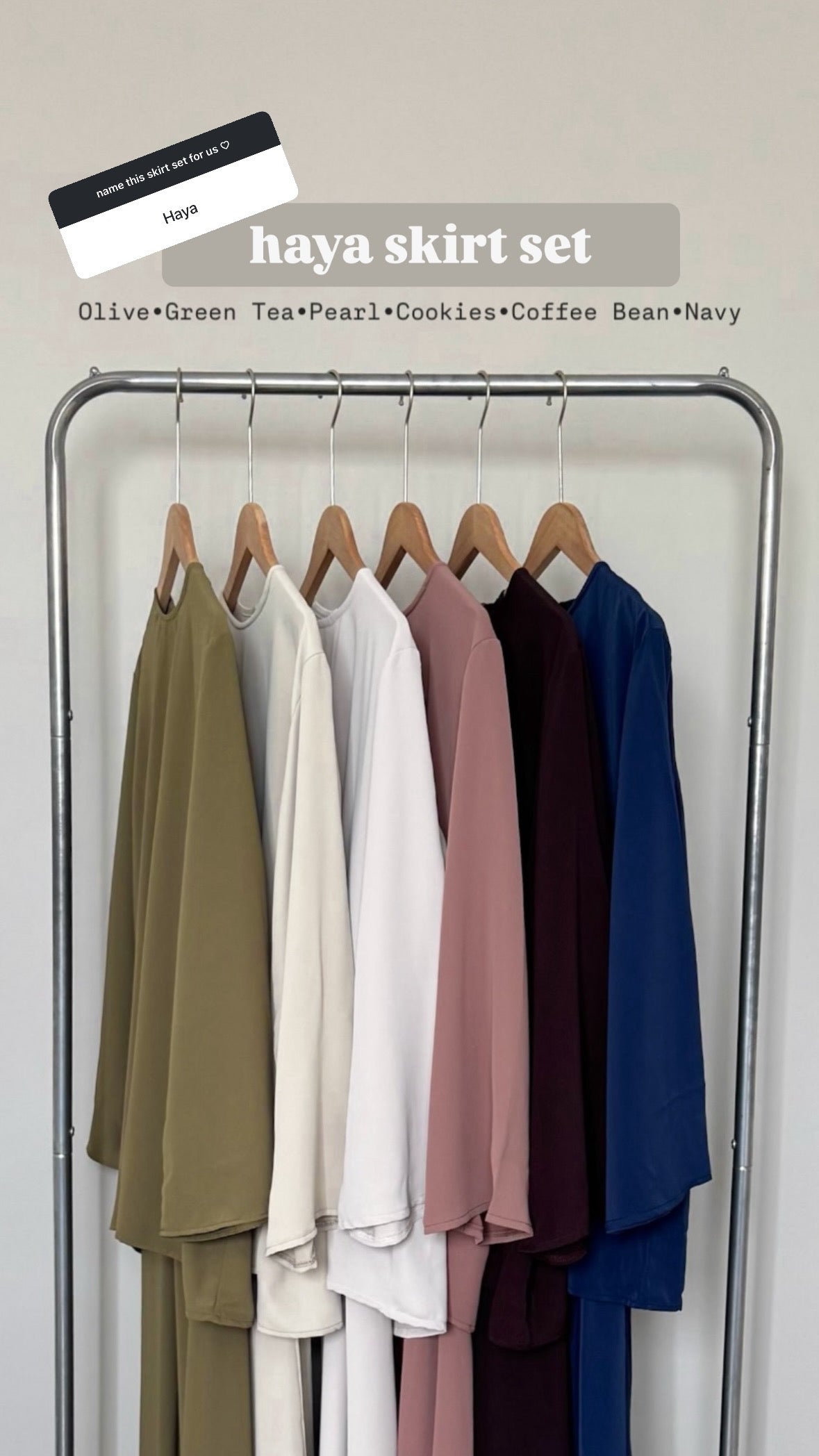 [PO] Haya Skirt Set