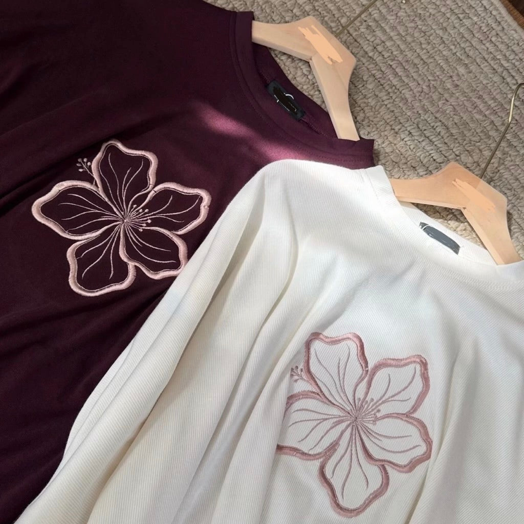 [PO] Rose Batwing Top