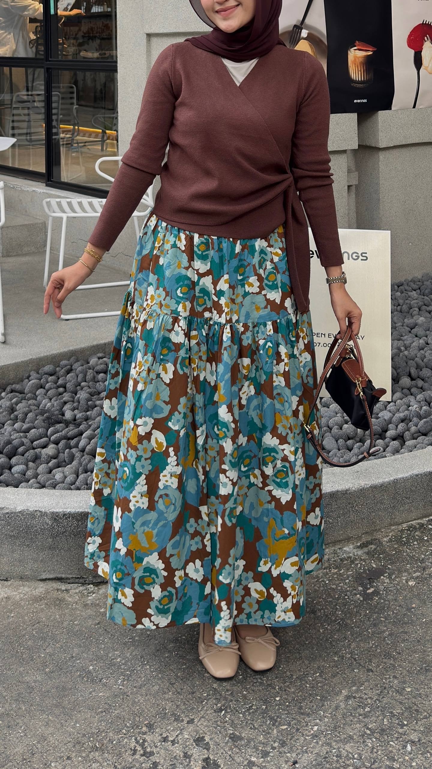 [PO] Floral Skirt