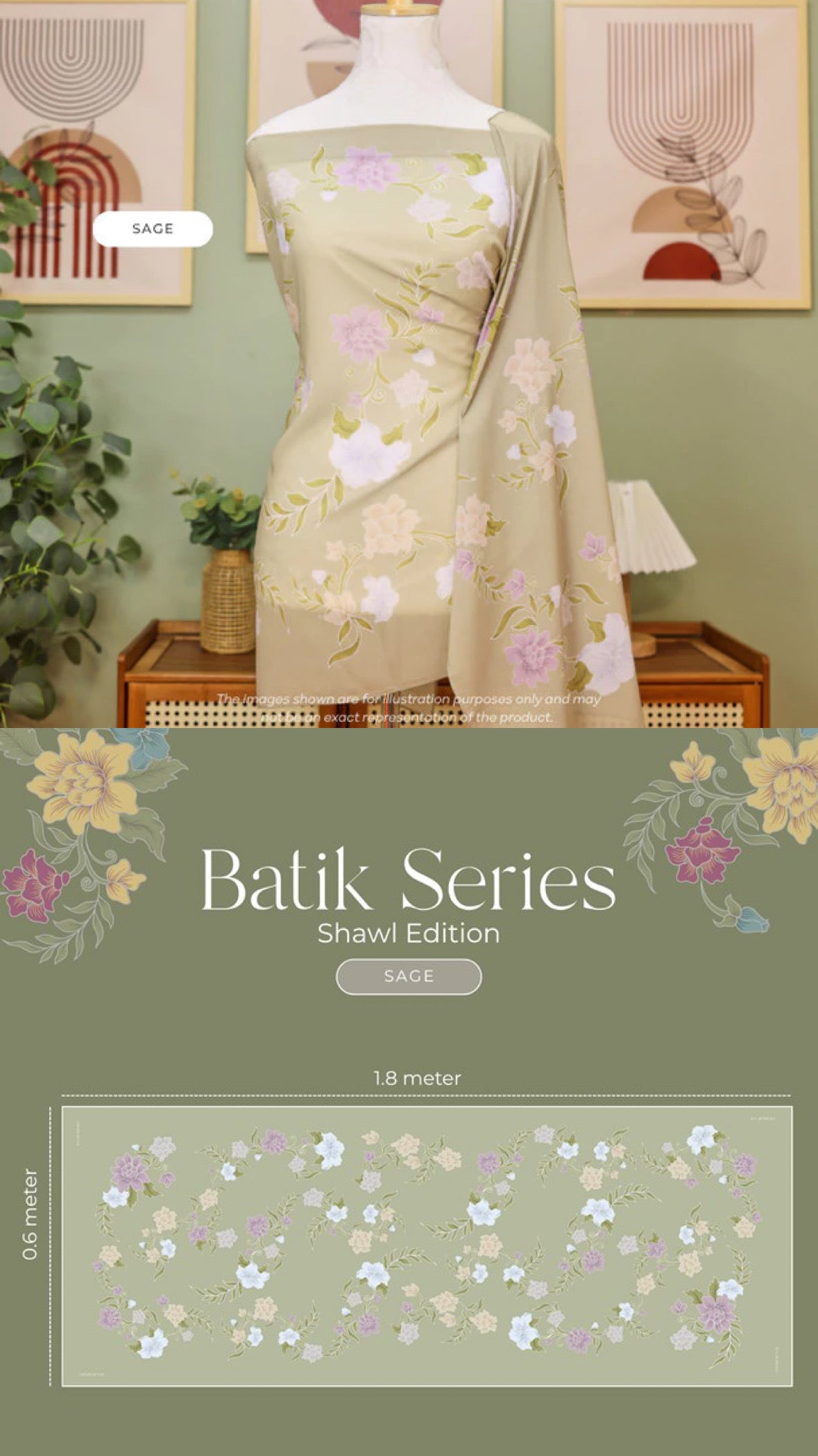 [PO] Leanne Batik Shawl