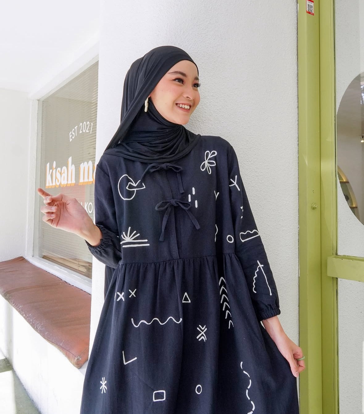 [PO] Korean Embroidered Dress