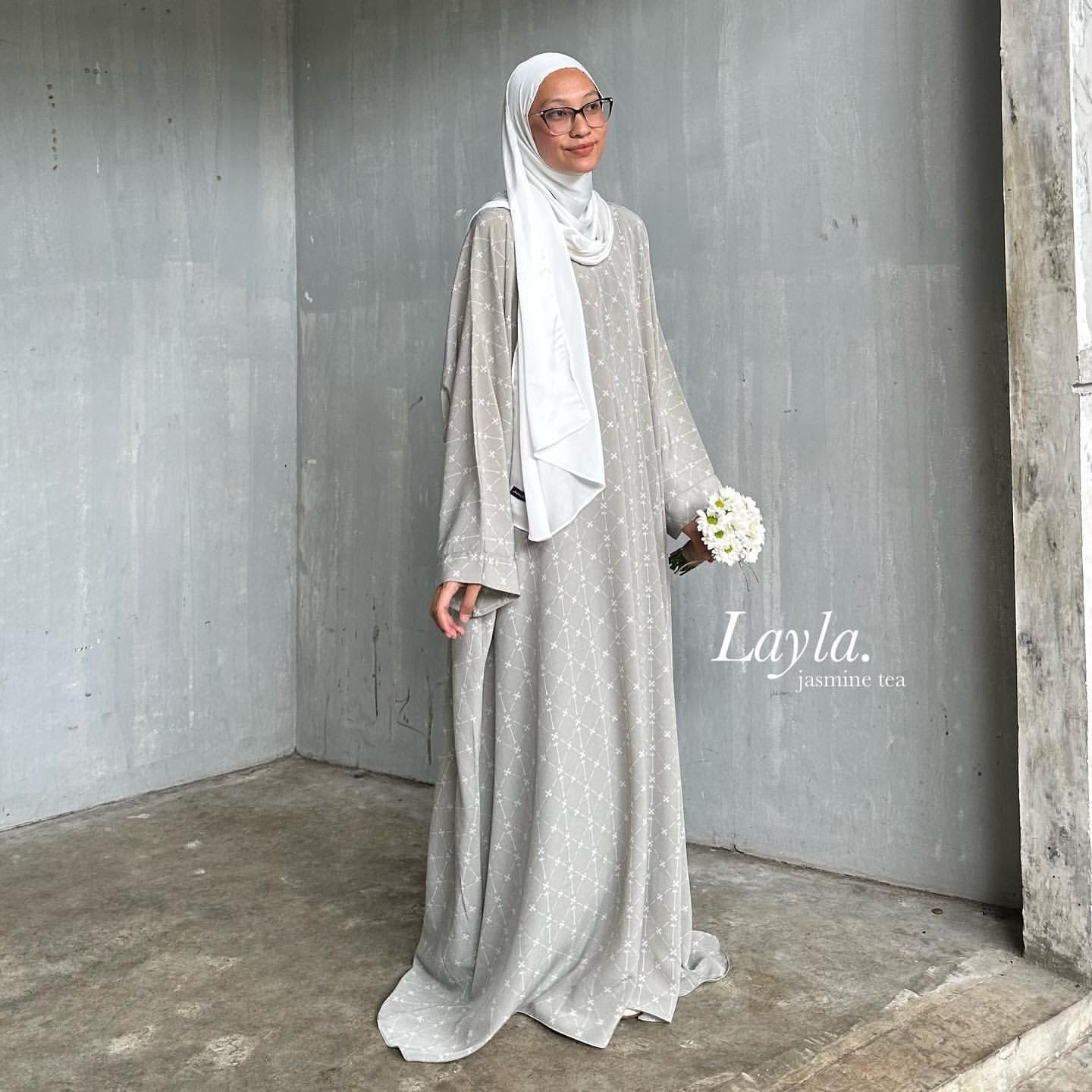 [PO] Layla Abaya Kaftan - 4 Colours