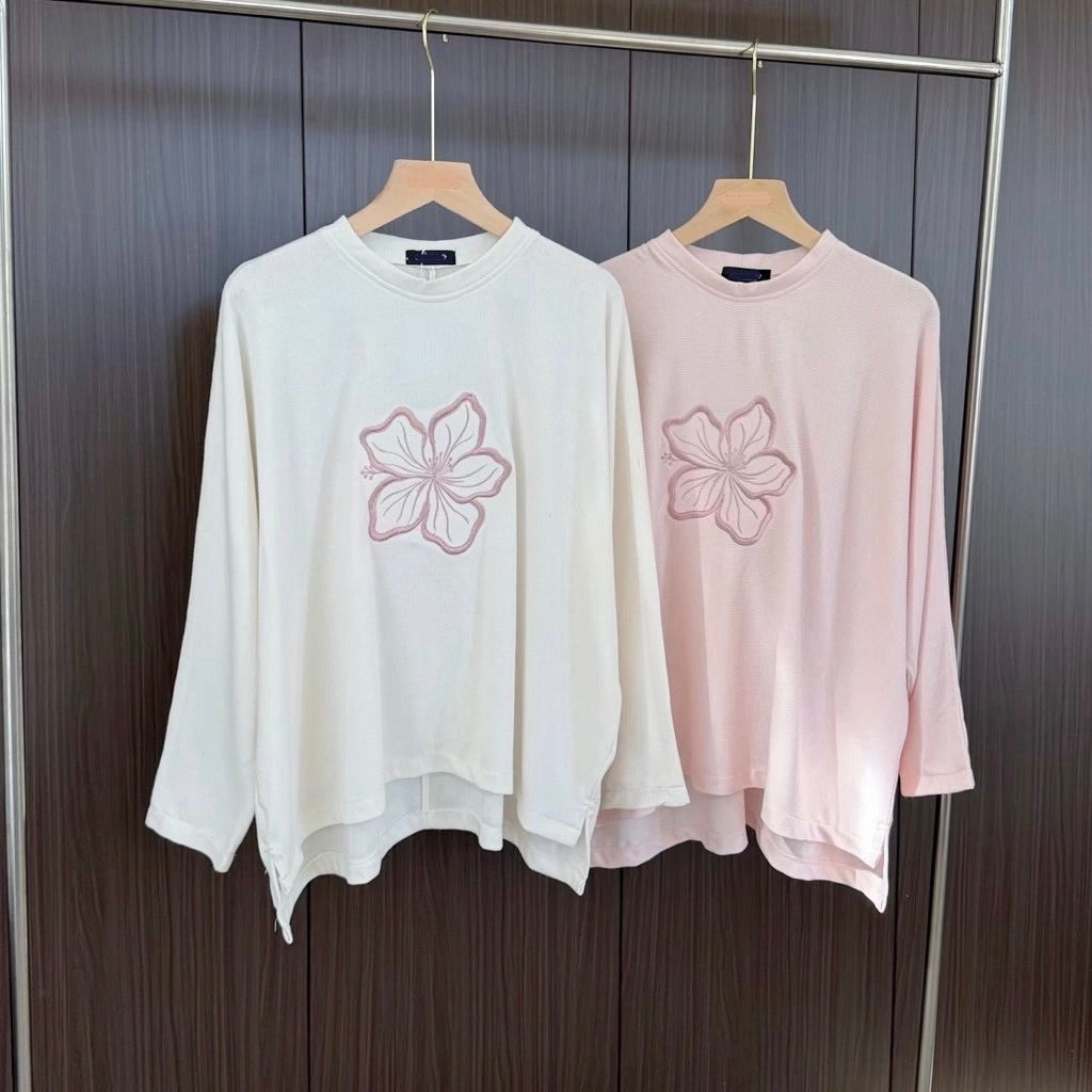 [PO] Rose Batwing Top