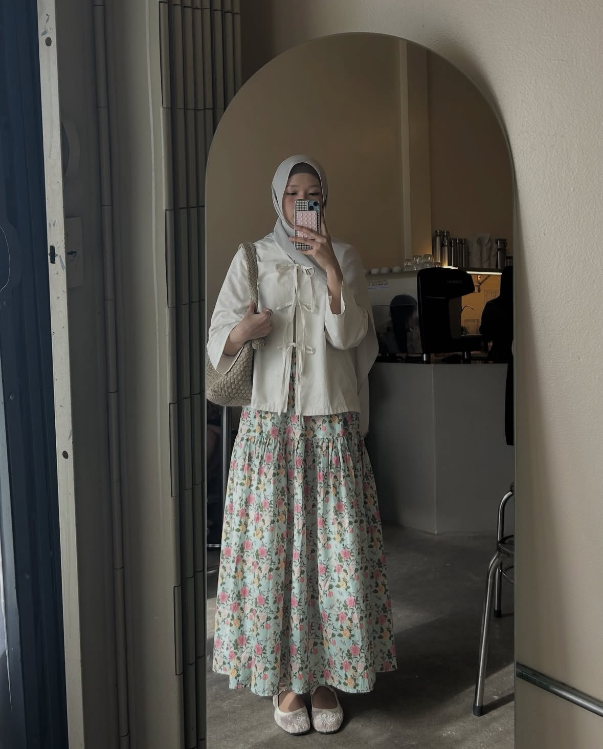 [PO] Floral Skirt