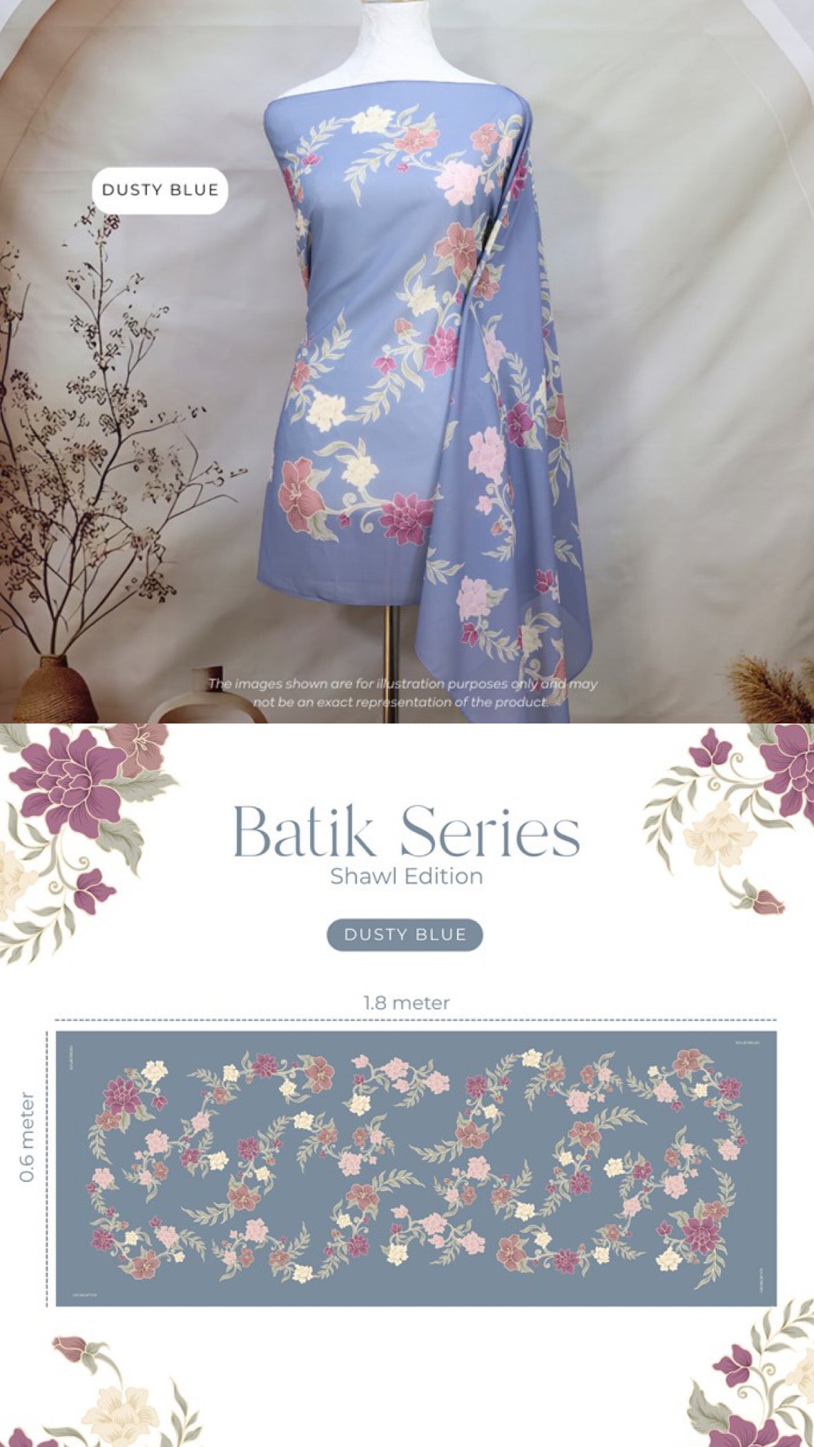[PO] Leanne Batik Shawl
