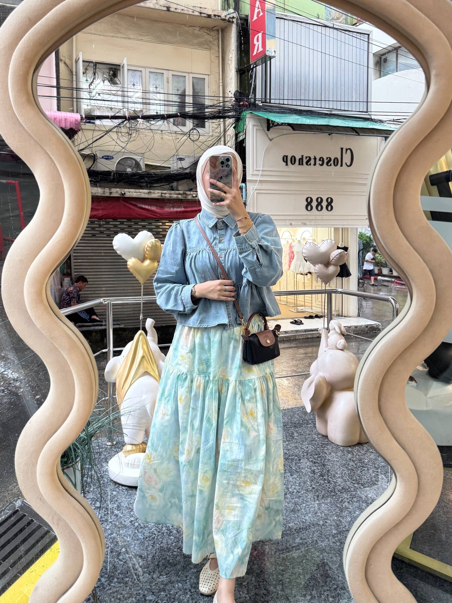 [PO] Floral Skirt