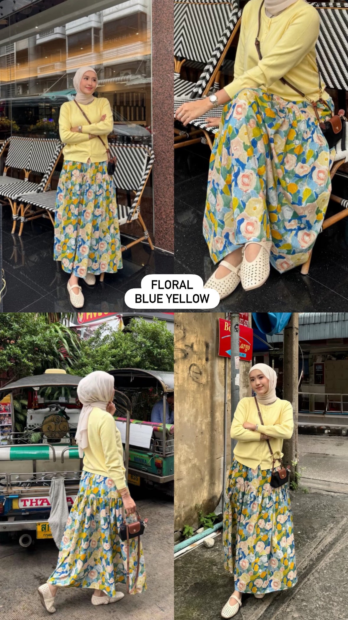 [PO] Floral Skirt