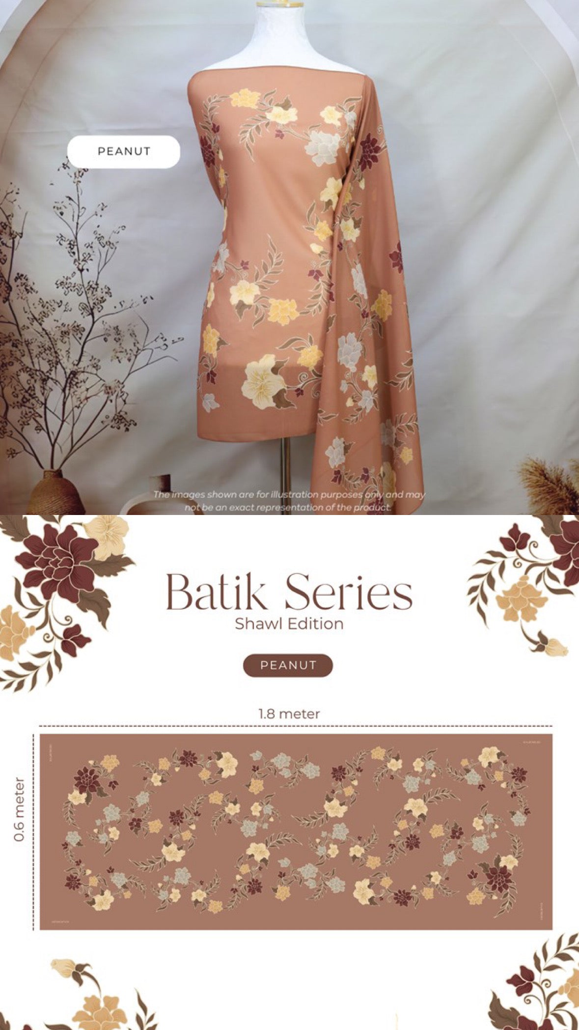 [PO] Leanne Batik Shawl