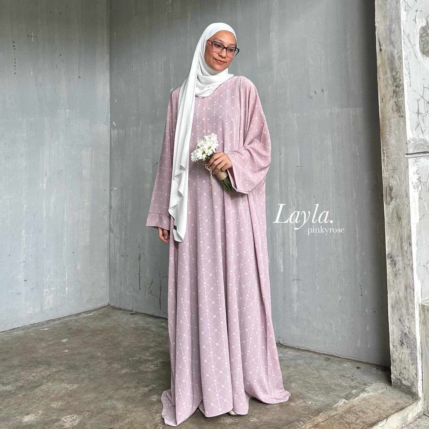 [PO] Layla Abaya Kaftan - 4 Colours