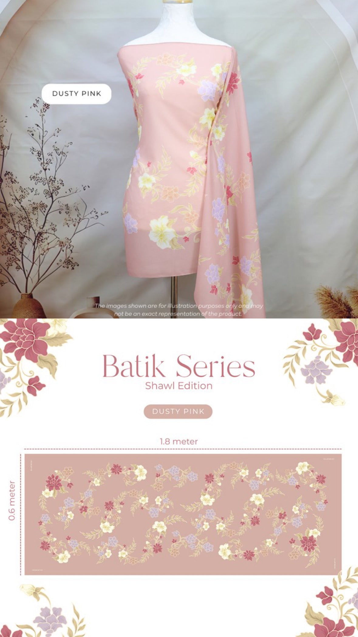 [PO] Leanne Batik Shawl