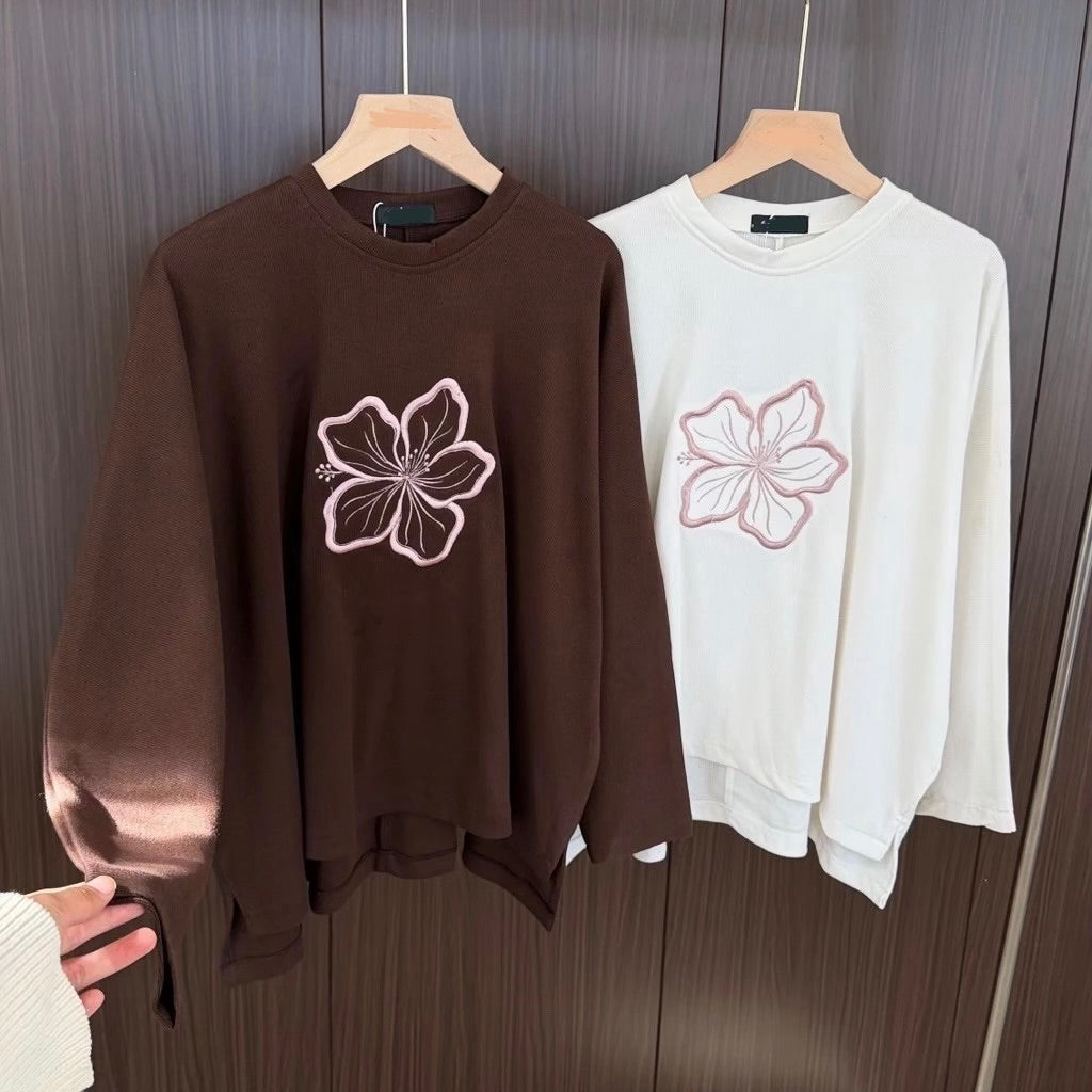 [PO] Rose Batwing Top