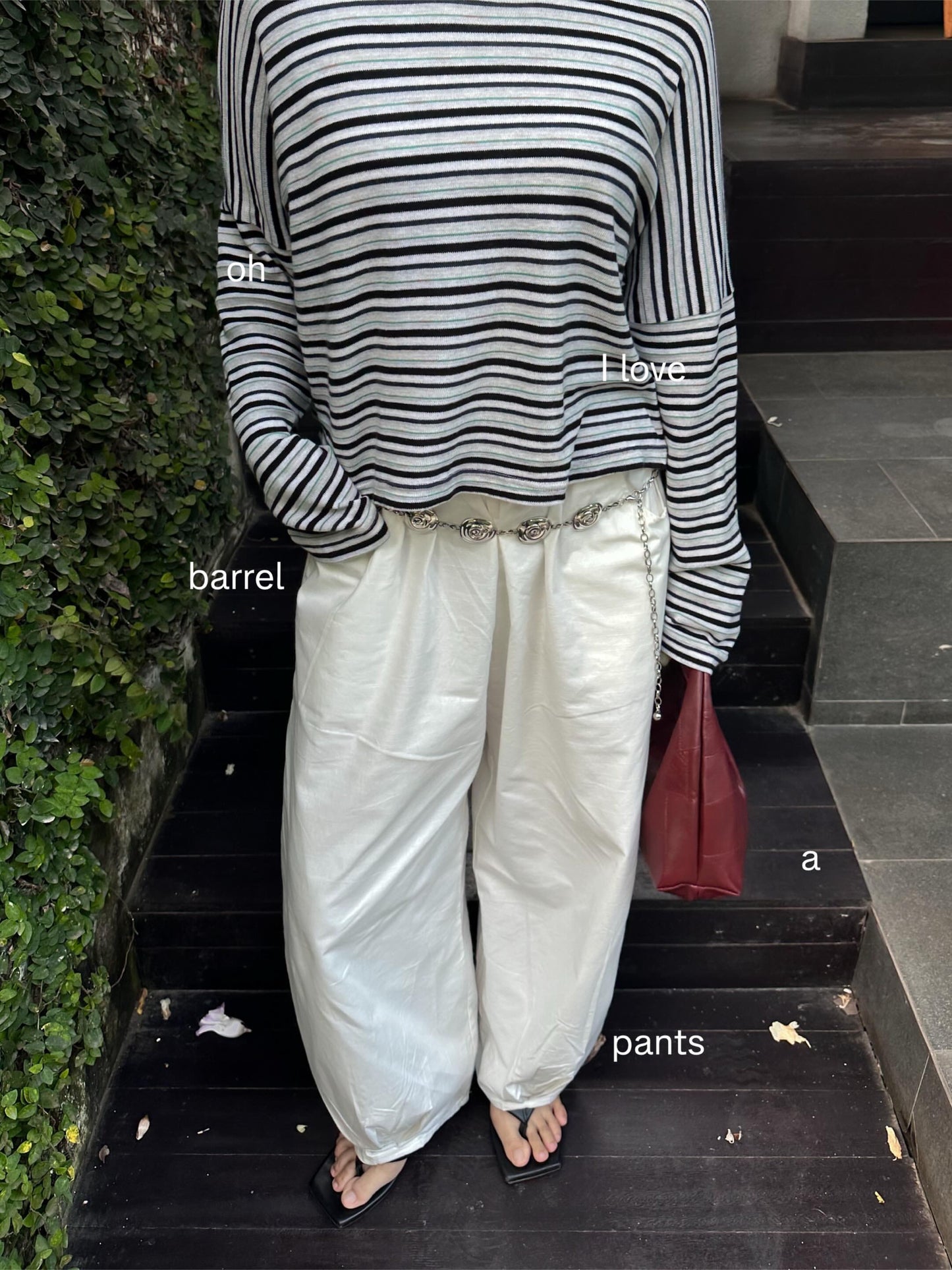 [PO] Paige Barrel Pants
