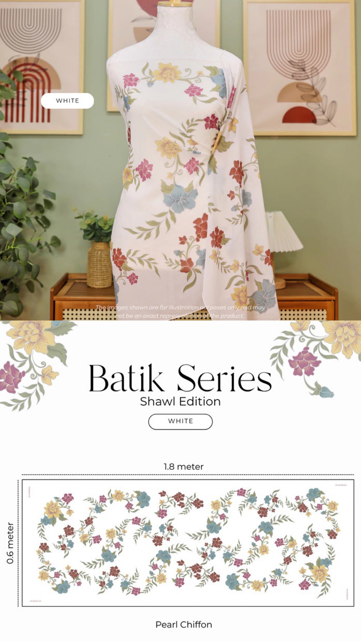 [PO] Leanne Batik Shawl