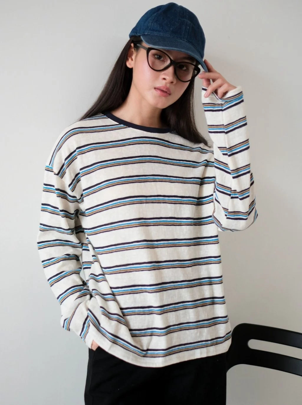 [PO] Enda Stripe Knit
