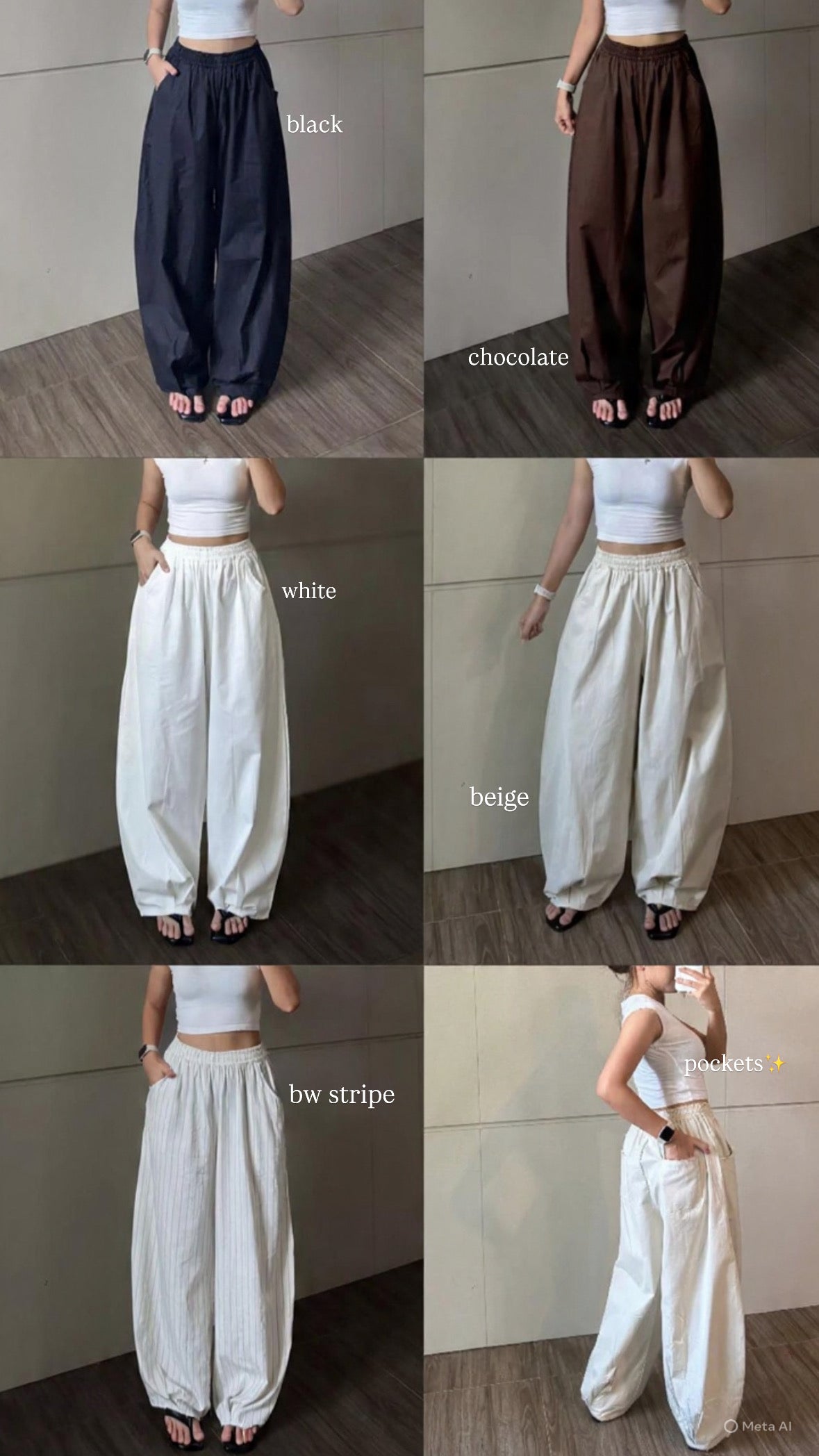 [PO] Paige Barrel Pants