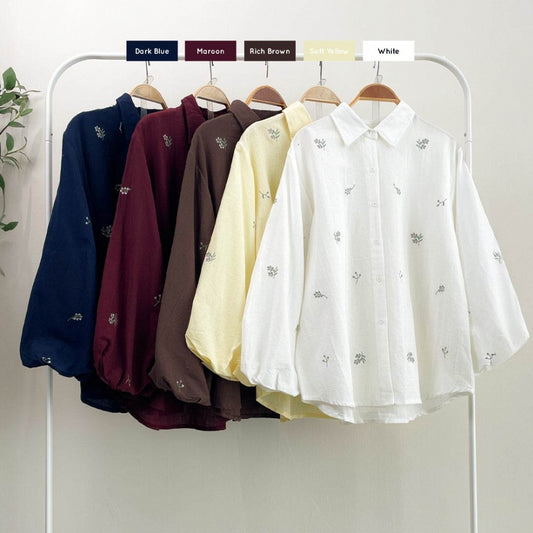 [PO] Noor Embroidery Shirt