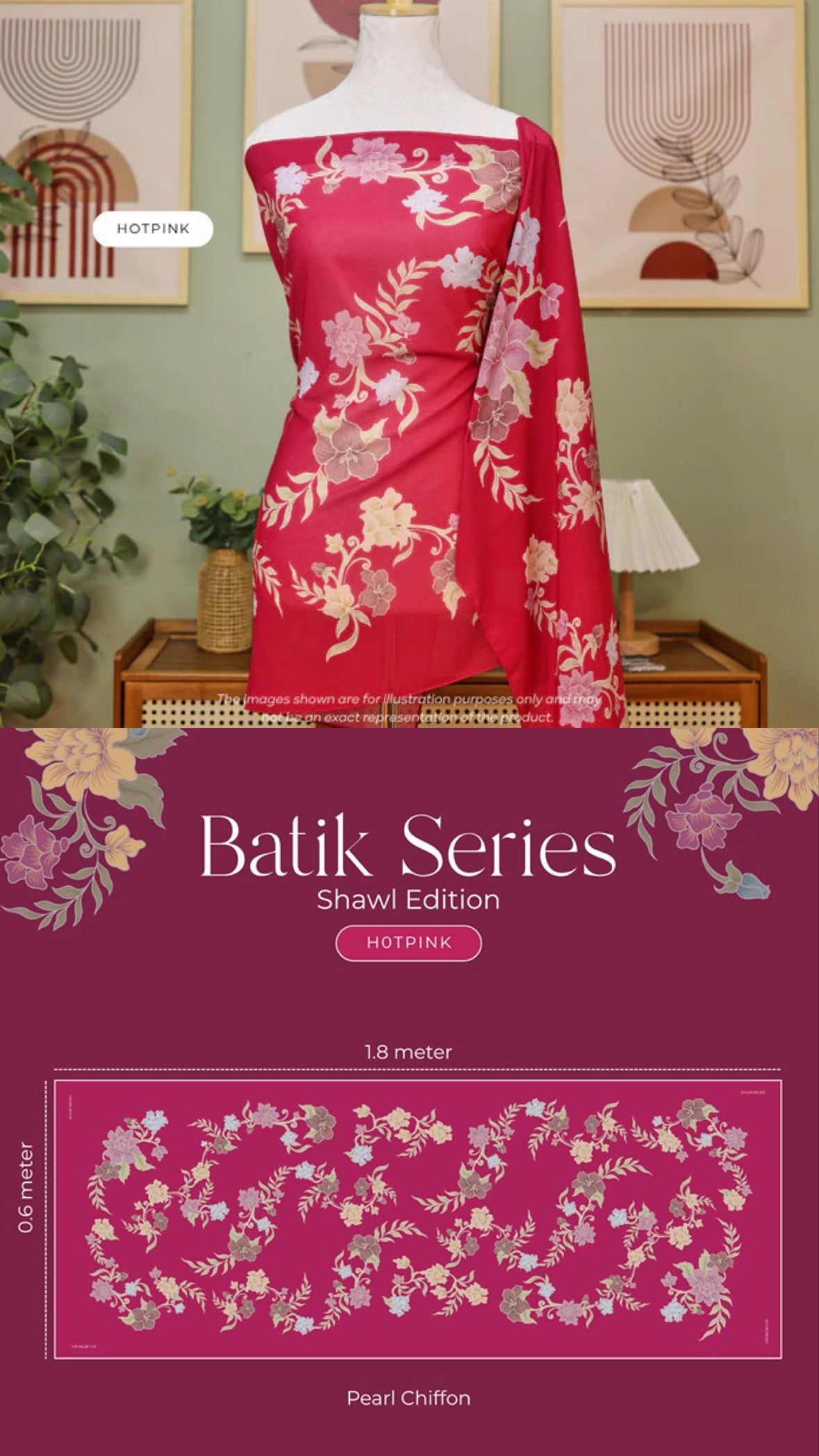 [PO] Leanne Batik Shawl