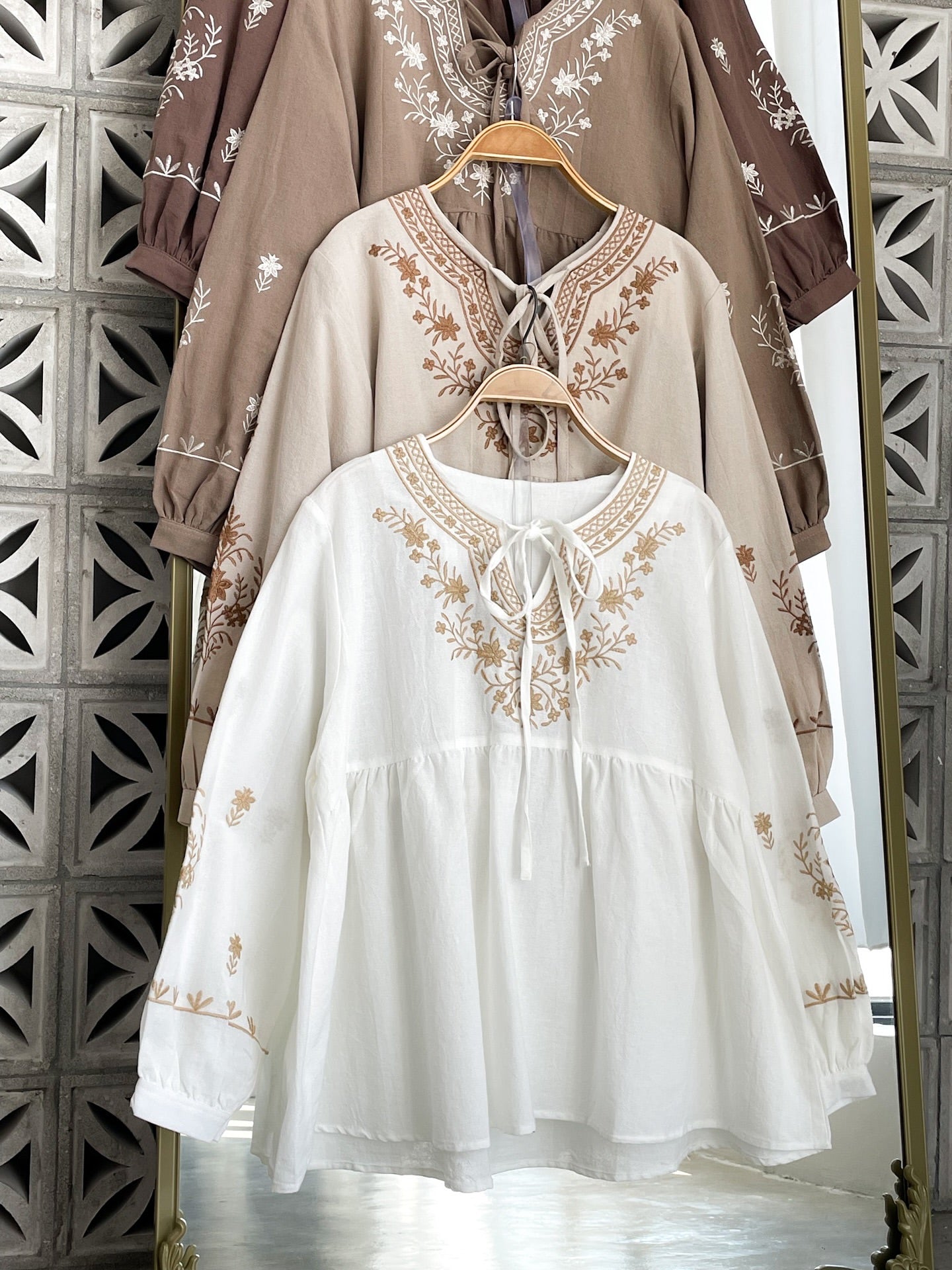[PO] Inya Boho Blouse - 4 Colours
