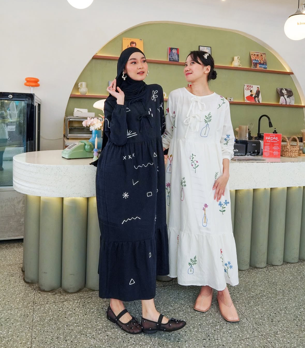 [PO] Korean Embroidered Dress