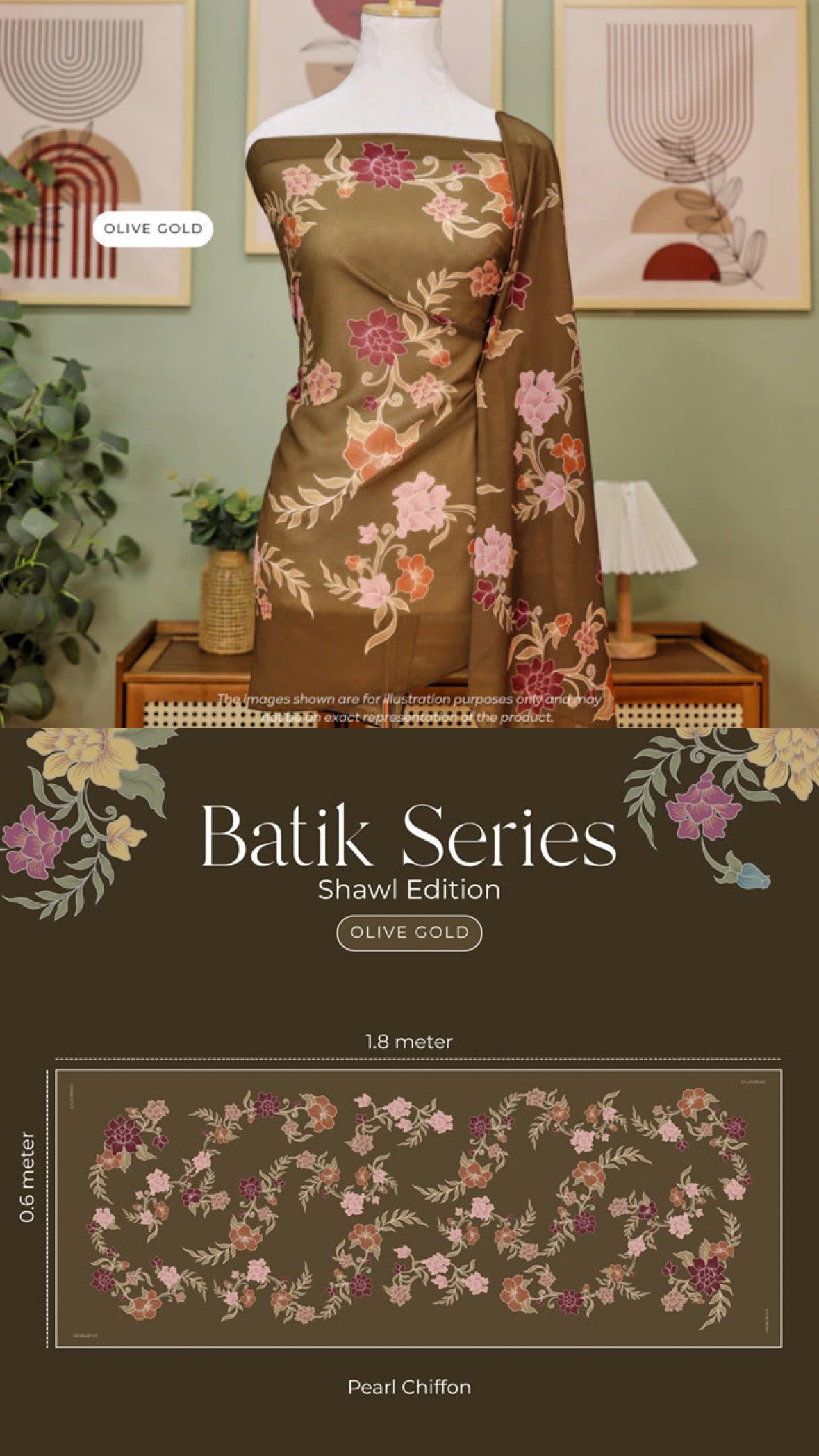 [PO] Leanne Batik Shawl
