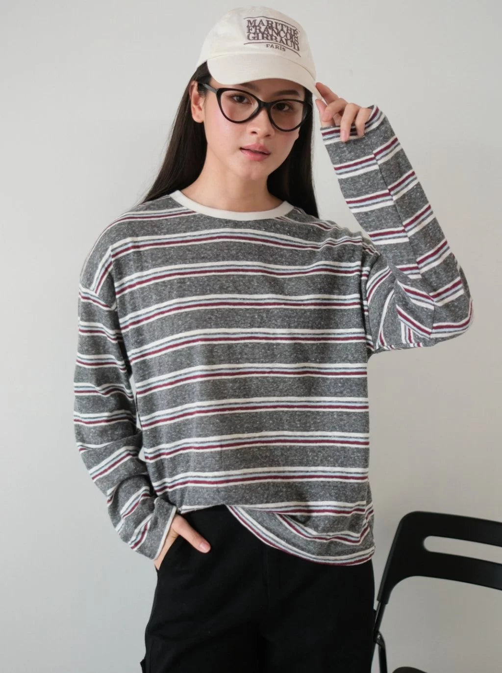 [PO] Enda Stripe Knit