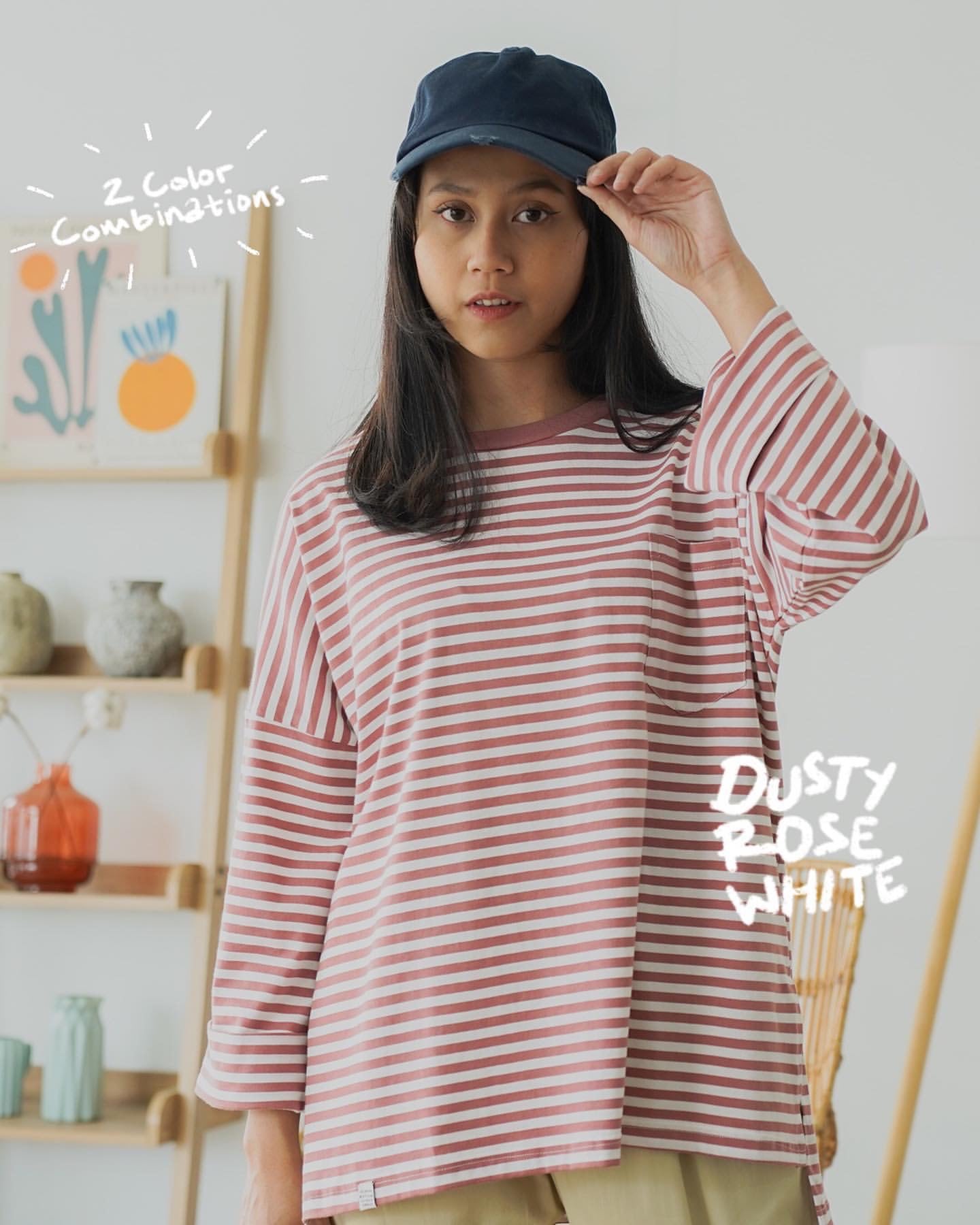 [PO] Rumi Oversized Pocket Tee - 11 Colours