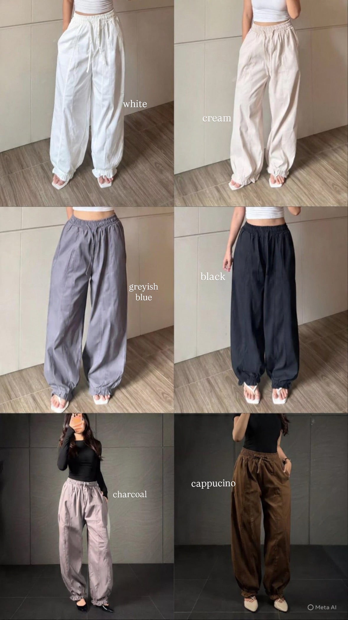 [PO] Celia Barrel Pants