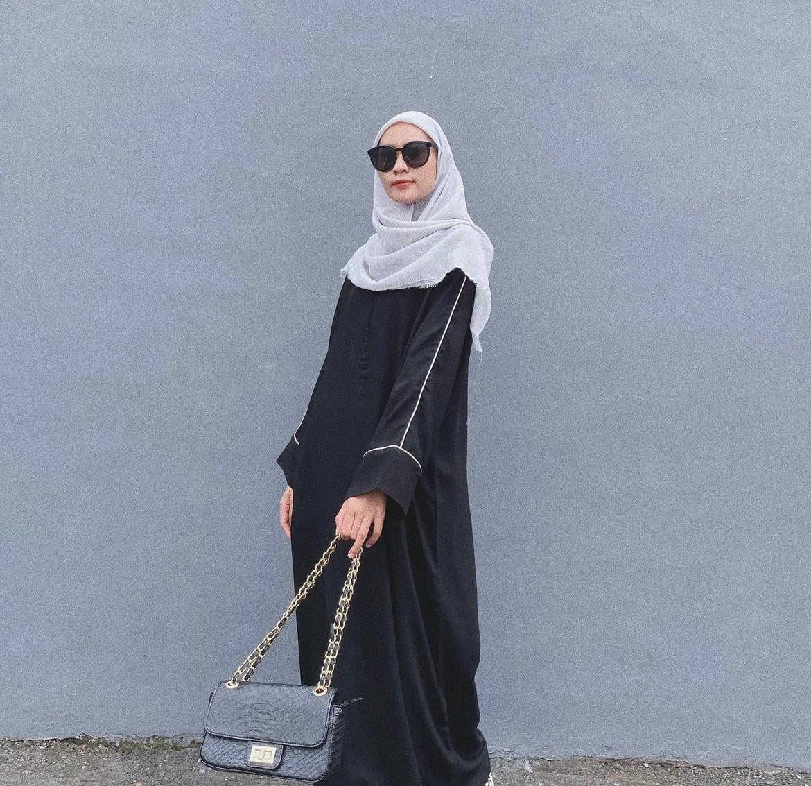 [PO] Zahra Abaya Black Series - 5 Designs